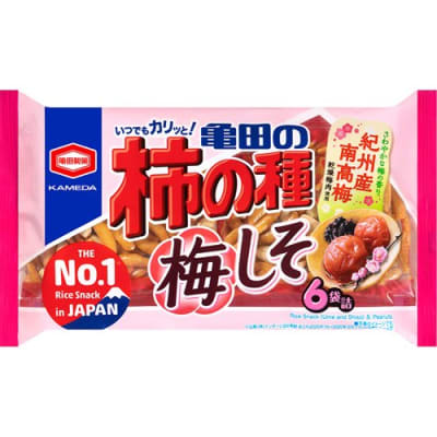 Galleta de Arroz Mani y Ciruela Ume 164g
