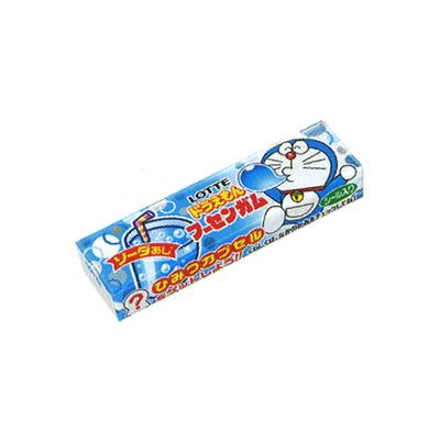 Chicle Doraemon Sabor Soda 15g