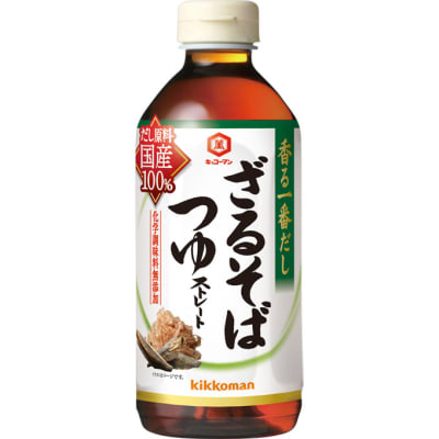 Salsa Soya Zarusoba Tsuyo (Hojuelas de Bonito) Kikkoman 500ml