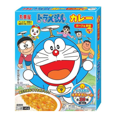 Curry Instantáneo Cerdo y Verduras Doraemon 145g1