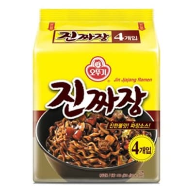 Fideos jin jja jang 135g Pack 4 und