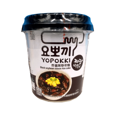 Tteokbokki Jjajang Poroto Negro 120g