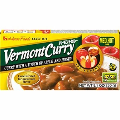 Curry Vermont Manzana Med Hot 230Gr