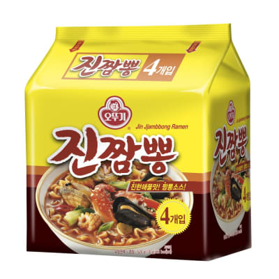 Ramen Inst. Jin Jjam Bbong (Mariscos Picante) pack 4