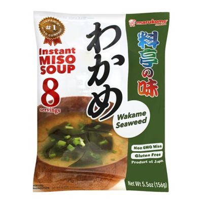 Sopa Miso Inst. Wakame Gluten Free 8 Porc