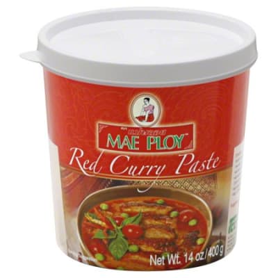 Pasta Curry Rojo 400g1