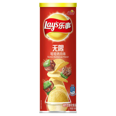 Papa Lays Carne BQQ 90g1
