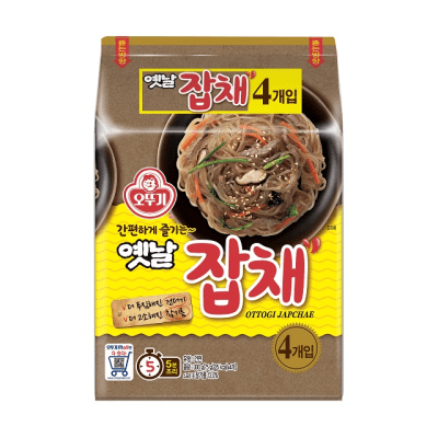 Fideos Inst. Japchae 75g pack 4 und1
