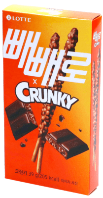 Pepero Chocolate Crunky 39g3