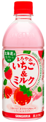 Leche con Frutilla Maroyaka 500ml