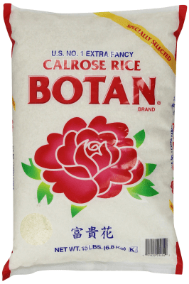 Saco Arroz Botan Calrose 6,8kg