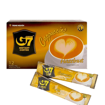 Cafe Capuccino Avellana 216g (12 sobres)1