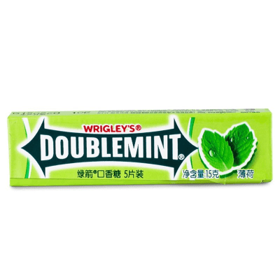 Chicle Doble Menta 13.5g