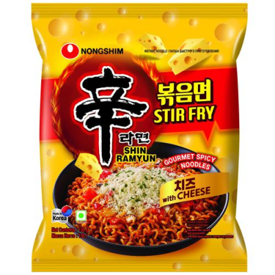 Fideos Inst. Queso Picante Shin 140g