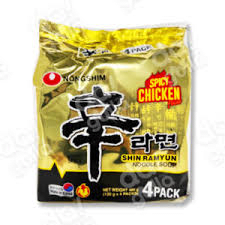 Ramen Inst. Pollo Picante Shin Pack 4 und1