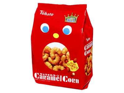 Snack Maiz Caramelo Mani 70g