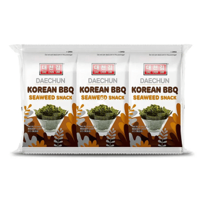 Snack Nori con BBQ 4g x 3