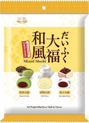 Bolsa Mochi Mix Matcha,Leche y Poroto 250g1