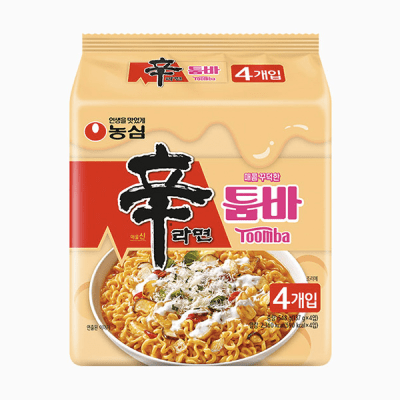 Fideos Inst. Toomba Queso Picante 137g Pack 4und