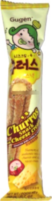 Snack Churros Relleno crema Queso 20g und
