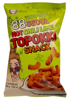 Snack Topokki Limon Picante 100g