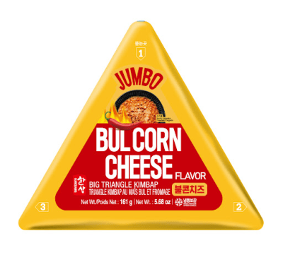 Kimbap Bulgogi Maiz y Queso Picante 2porc. 161g