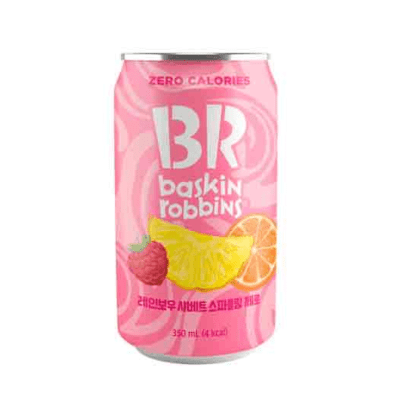 Gaseosa Piña, Naranja y Frambueza Zero 350ml1