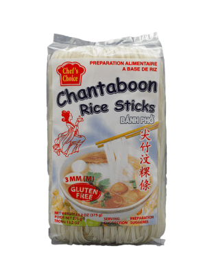 Fideo de Arroz Gluten Free (3MM) 375g