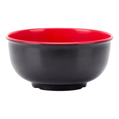 Melamina Rojo/Negro Bolw Grande Alto1