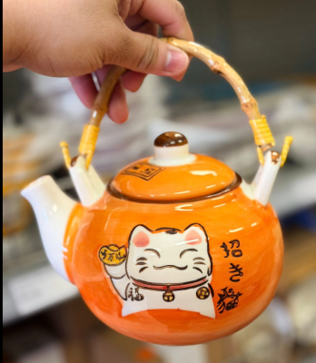 Tetera Con Filtro Gatito Colores1