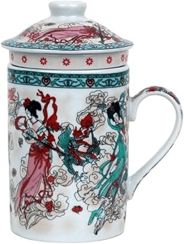 Taza Loza con Filtro Diseño Mujer1