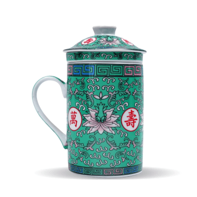 Taza Loza con Filtro Verde (43)