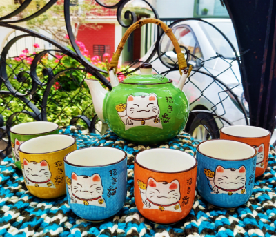 Set Gatito Tetera+6 Tazas (53)1