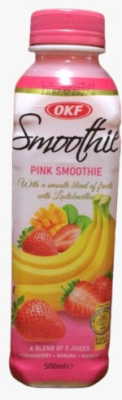 Smoothie Pink Fresa, Banana y Mango 500ml1