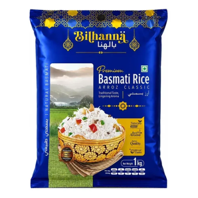 Arroz Basmati Clasico 1Kg