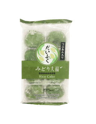 Mochi Azuki Daikuku Te Verde Relleno Poroto Rojo 360g