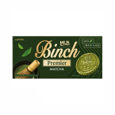 Galleta Chocolate Binch Matcha 102g (12Pcs)1