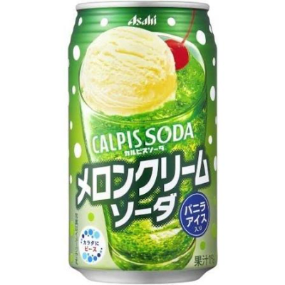 Gaseosa Calpis Melon Cream 350ml1