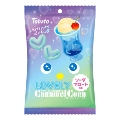 Snack de Maiz Caramel Forma Corazon Soda Cream 43g