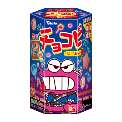 Galleta Chocobi Shin Chan Manzana con caramelo 18g