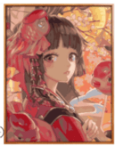 CUADRO NINA JAPONESA 50X65 G524