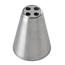 Boquilla Metal Redonda 4 Ollitos