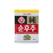 Pimienta Negra en Polvo 100g