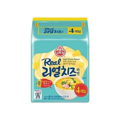 Ramen Inst. Real Cheese 135g Pack 4und1