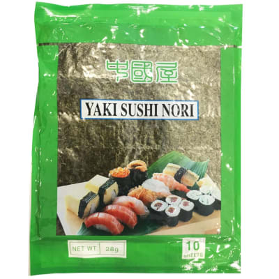 Alga Yaki Nori 10 Hojas 28g