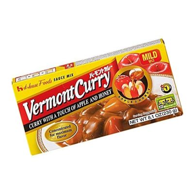 Curry Vermont Manzana Mild 230Gr1