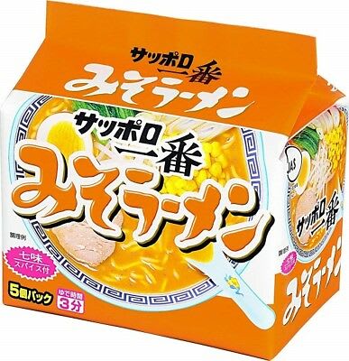 Ramen Inst. Miso Sapporo 100Gr x 5U1