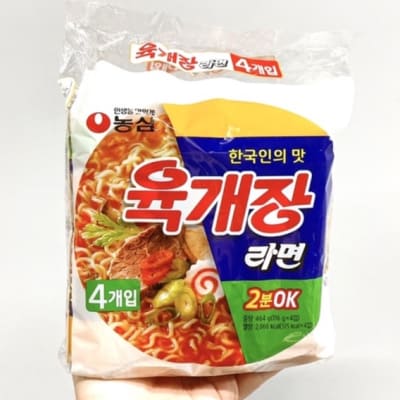 Ramen Inst. Carne Picante Suave (Yook Gae Jang) 116g pack 4und1