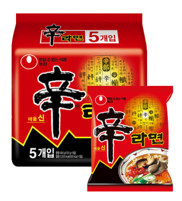 Shin Ramyun 120G pack 5 und