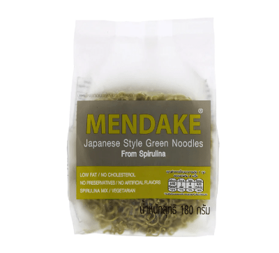 Fideo Estilo Japones Spirulina Verde 180g